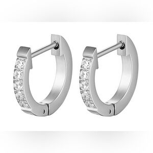 Elegant stainless steel Hoop Earrings